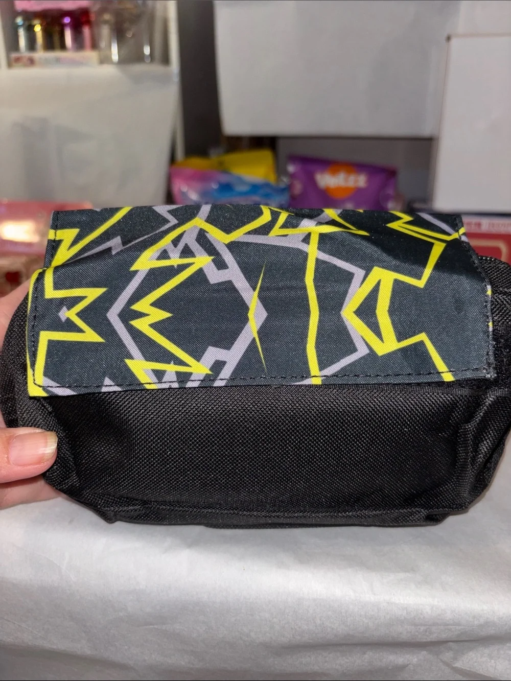 Pokemon Pikachu Black & Yellow Kids Accessory Bag
